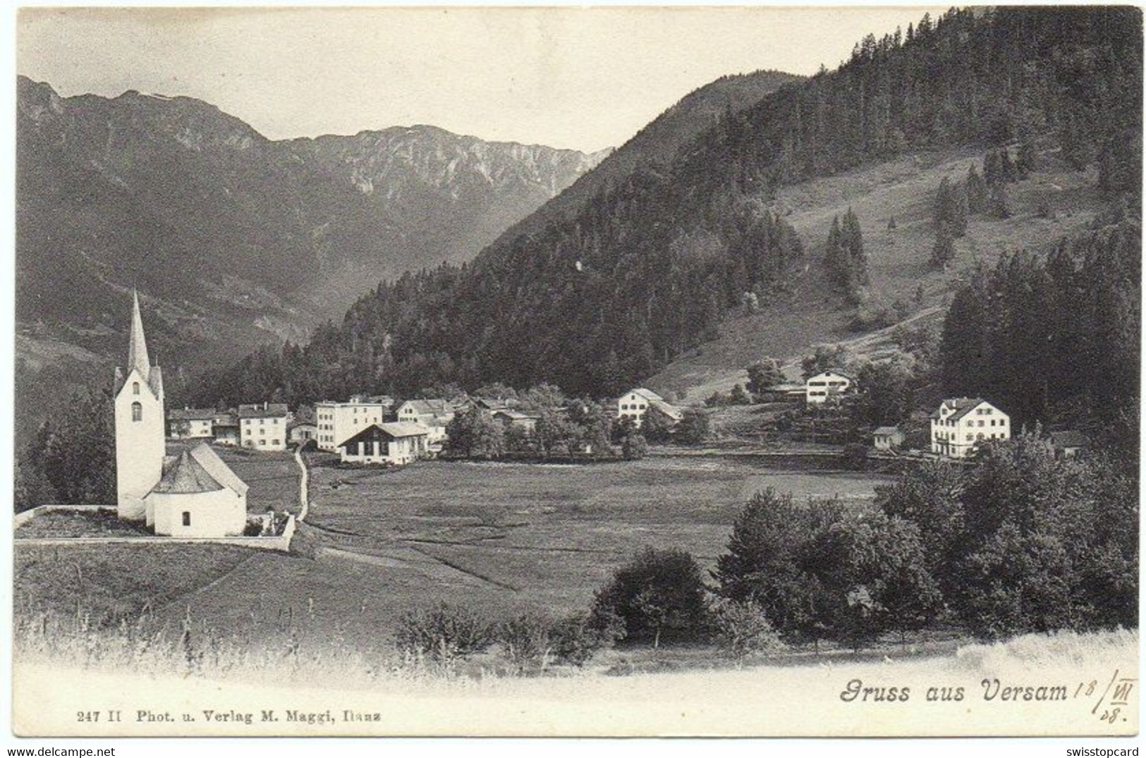 Gruss Aus VERSAM Photo Maggi Ilanz - Ilanz/Glion