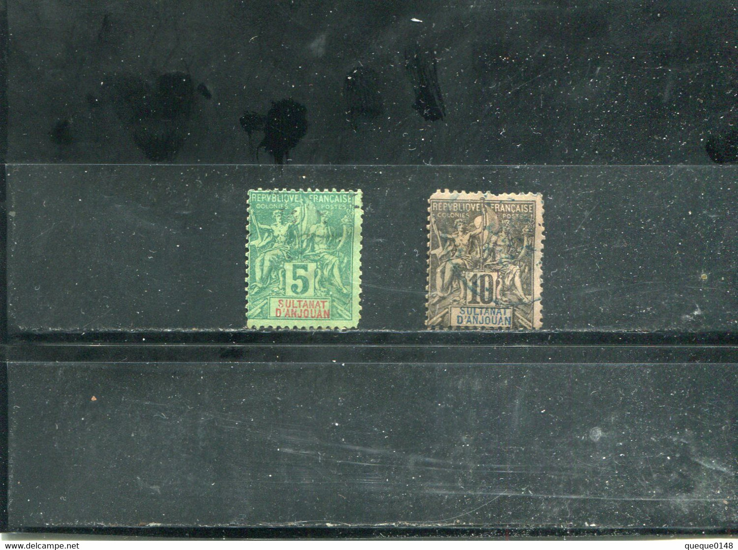 Anjouan 1892-99 Yt 4 5 - Used Stamps