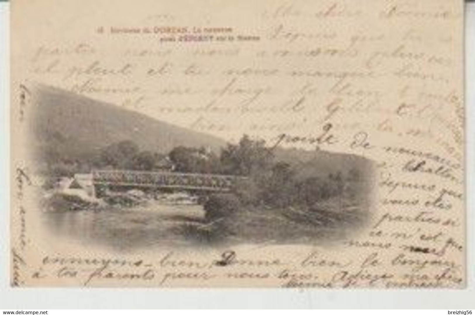 Ain Environs De DORTAN Le Nouveau Pont D'EPEREY Sur La Bienne  1904 - Non Classés