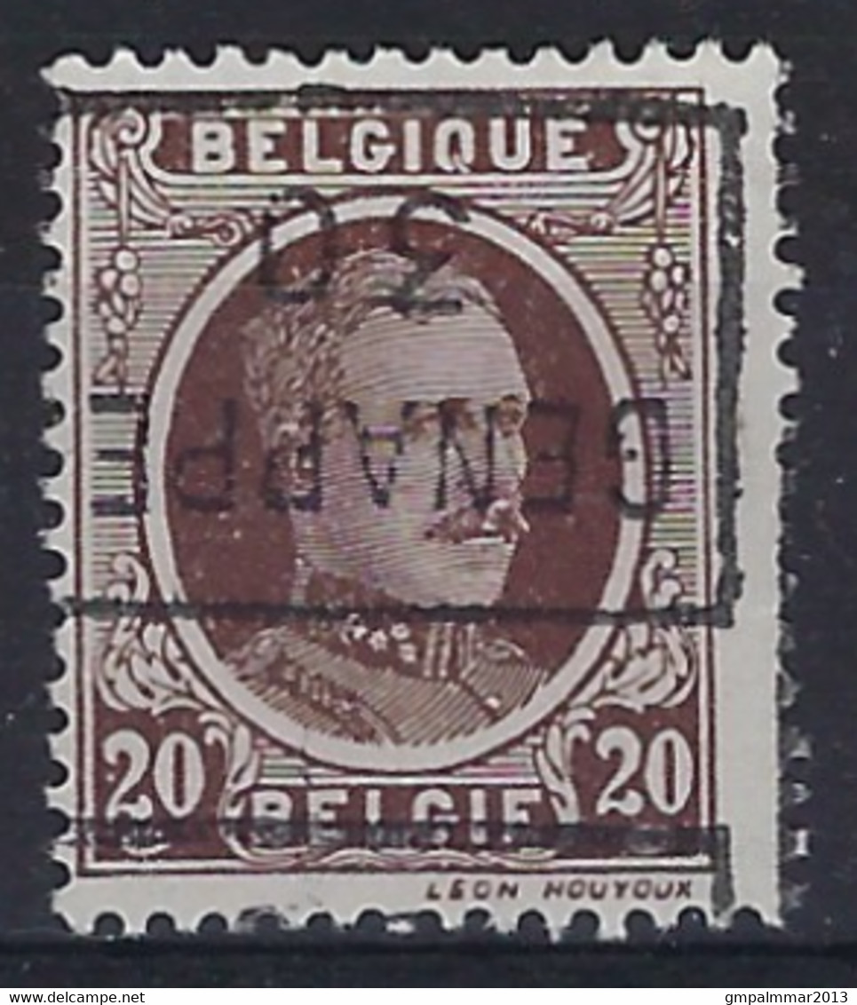 HOUYOUX Nr. 196 Voorafgestempeld Nr. 5498 D  GENAPPE 30  ; Staat Zie Scan ! Inzet Aan 10 €  ! - Roulettes 1930-..