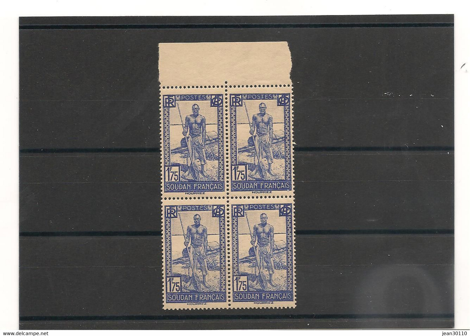 SOUDAN  ANNÉE 1931/38 N° Y/T : 83** BLOC DE 4 - Unused Stamps