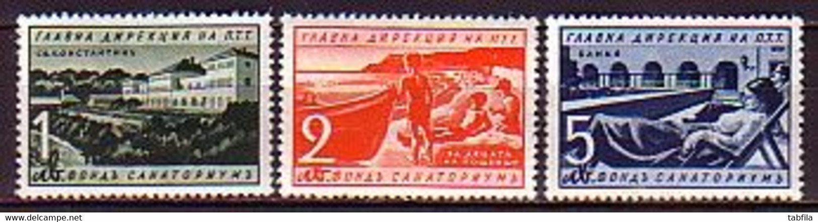 BULGARIA - 1939 - Timbres Par Expres - Yv 21/23 ** MNH - Express Stamps
