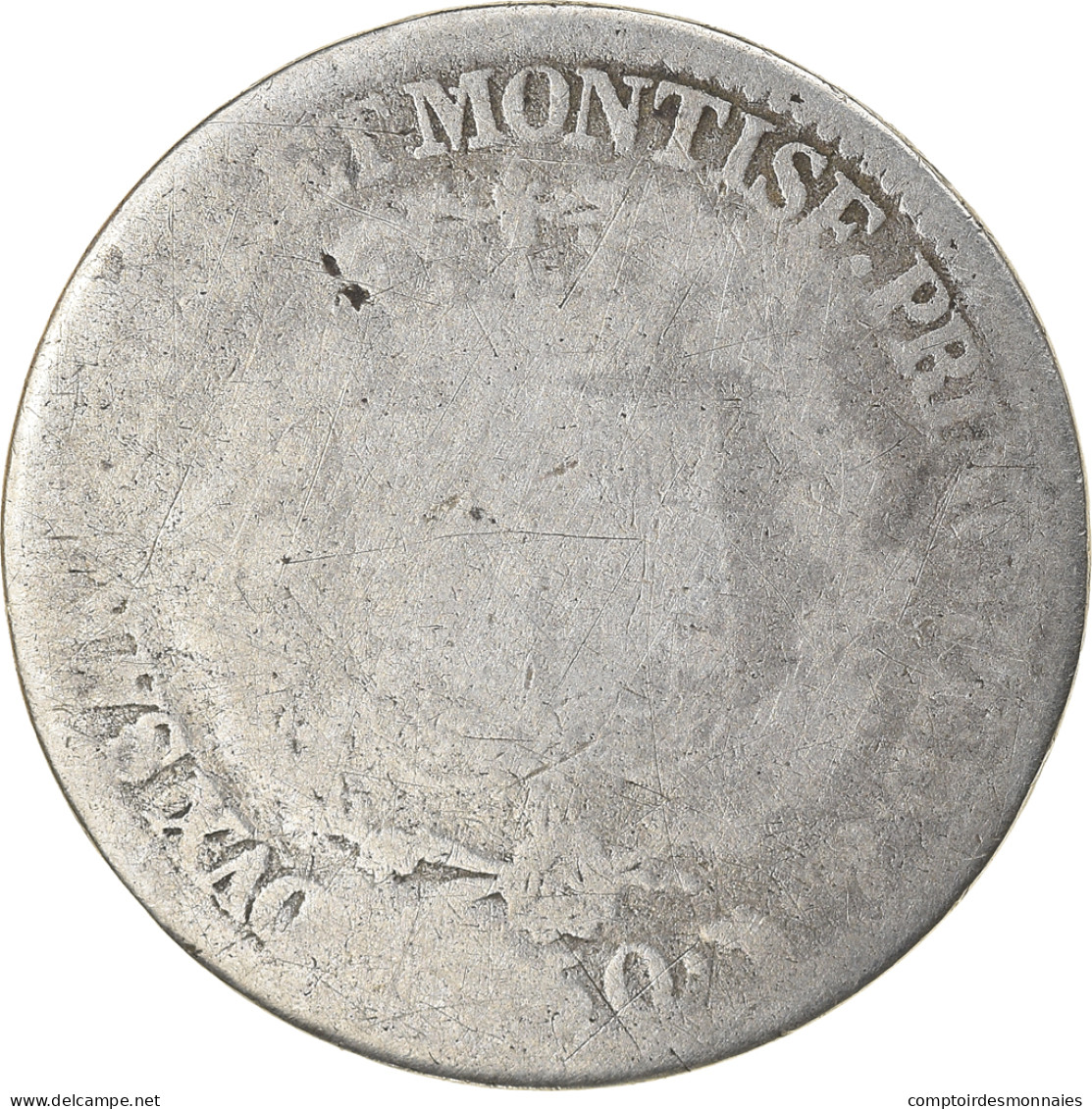 Monnaie, États Italiens, SARDINIA, Carlo Felice, 50 Centesimi, 1830, Torino - Lehnsgeld