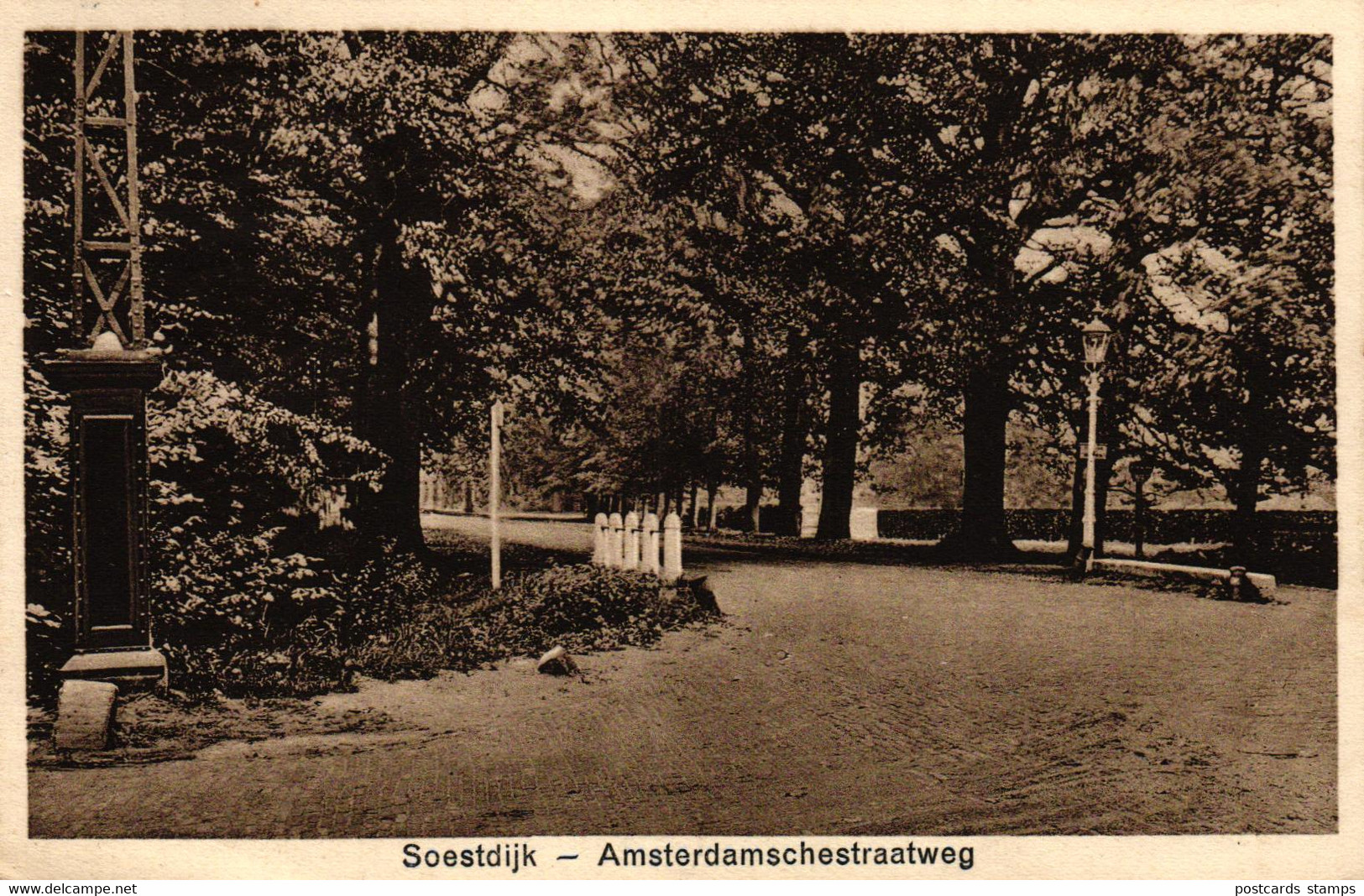 Soestdijk, Amsterdamschestraatweg, 1931 - Soestdijk