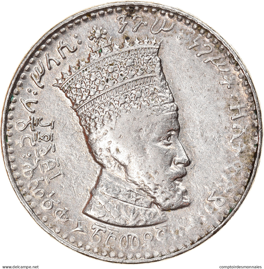 Monnaie, Éthiopie, Haile Selassie I, 25 Matonas, 1931, TB+, Nickel, KM:30 - Ethiopië