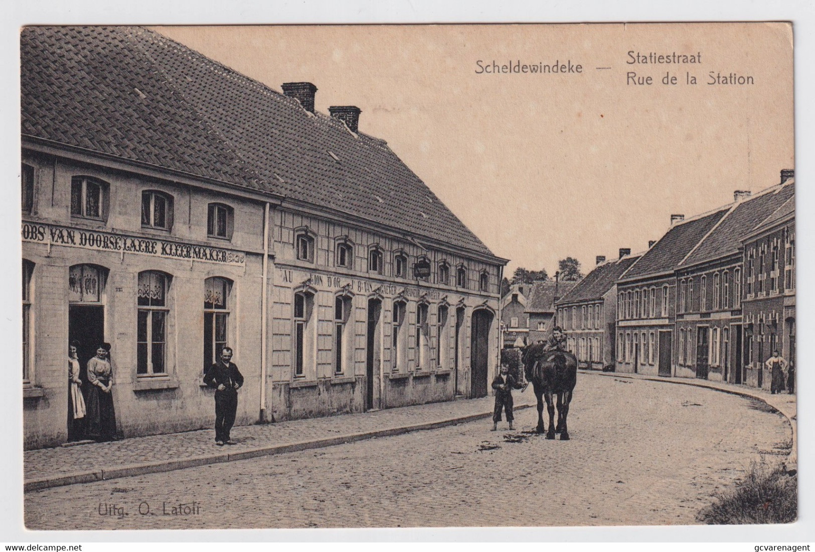 SCHELDEWINDEKE  STATIESTRAAT - Oosterzele