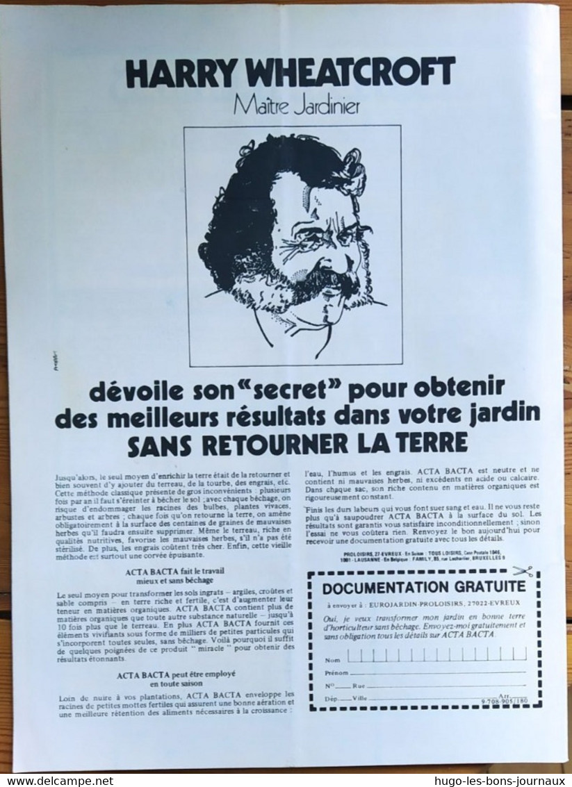 Rustica_N°138_20 Août 1972_Une Maison Pour L'été_les Droguées Du Tilleul - Jardinage