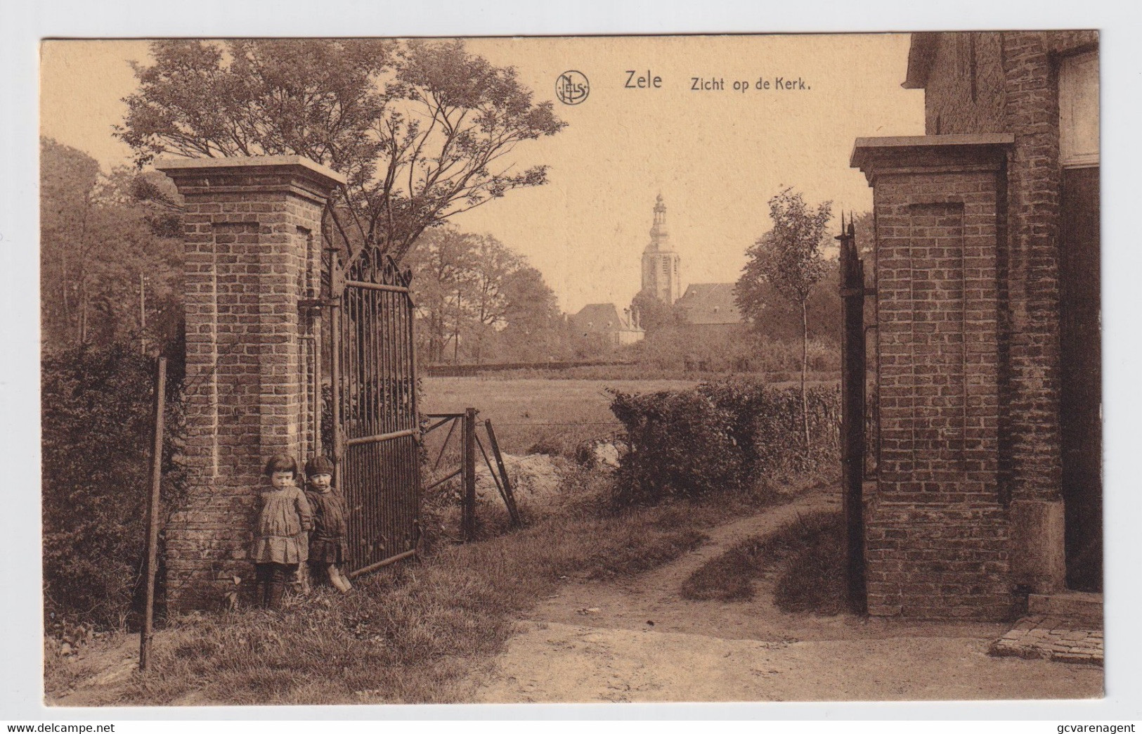 ZELE  ZICHT OP DE KERK - Zele