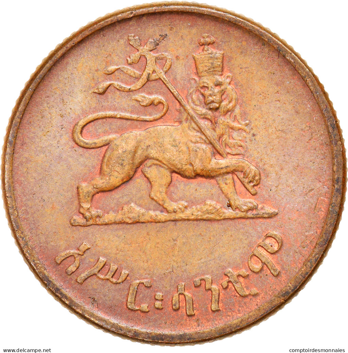 Monnaie, Éthiopie, Haile Selassie I, 10 Cents, Assir Santeem, 1944, SUP+ - Aethiopien