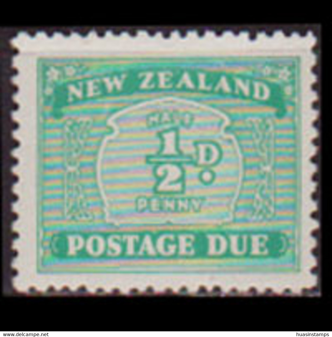 NEW ZEALAND 1939 - Scott# J22 Numeral 1/2p LH - Neufs