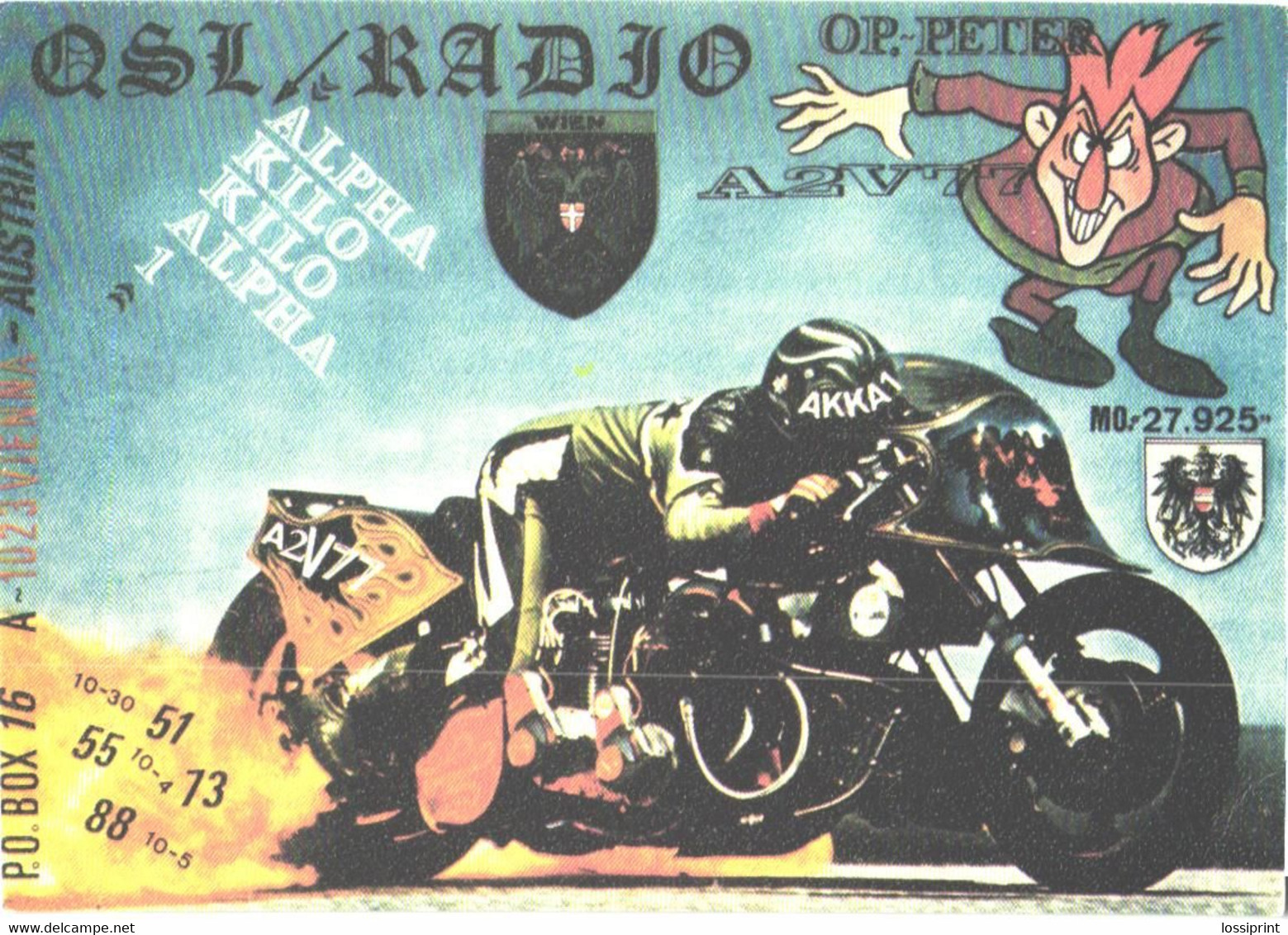 Man On Motorbike - Radio