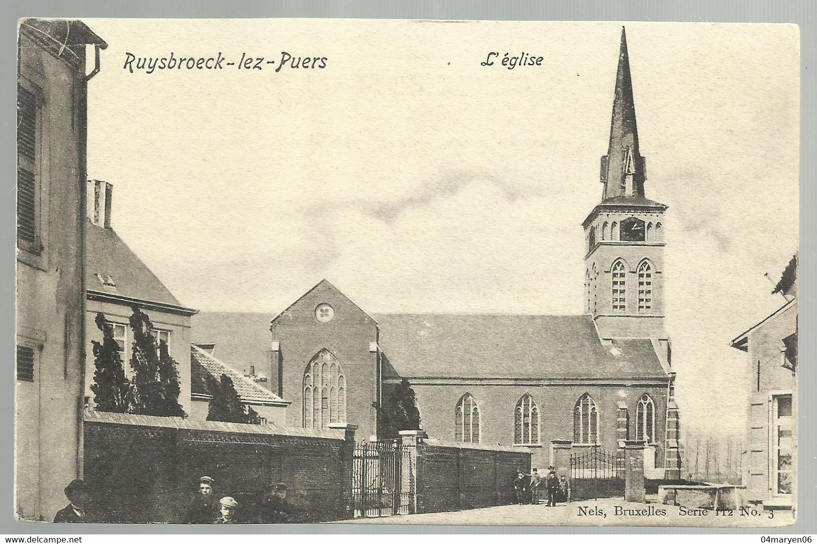 ***  RUYSBROECK - LEZ - PUERS  ***  -  L"Eglise - Puurs