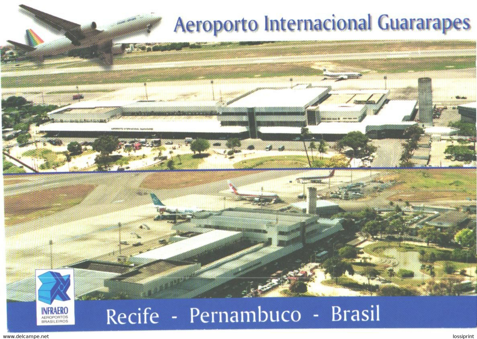 Brasil:Recife, Guararapes International Airport, Airfield, Airplanes - Aerodromi