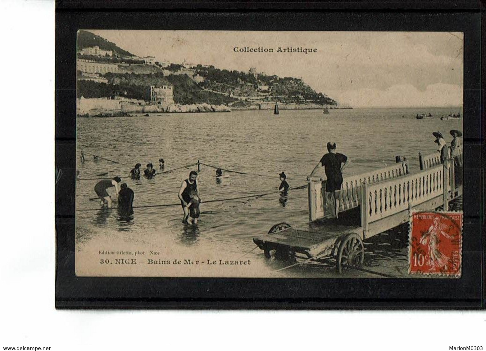 06 - NICE - Bains De Mer, Le Lazaret - 2930 - Andere & Zonder Classificatie