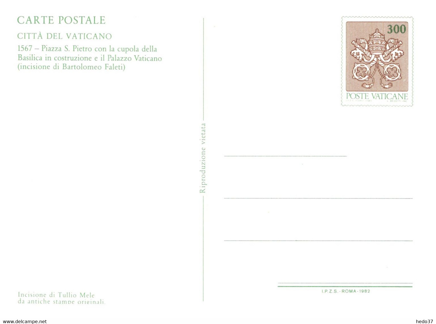 Vatican - Entiers Postaux - TB - Postal Stationeries