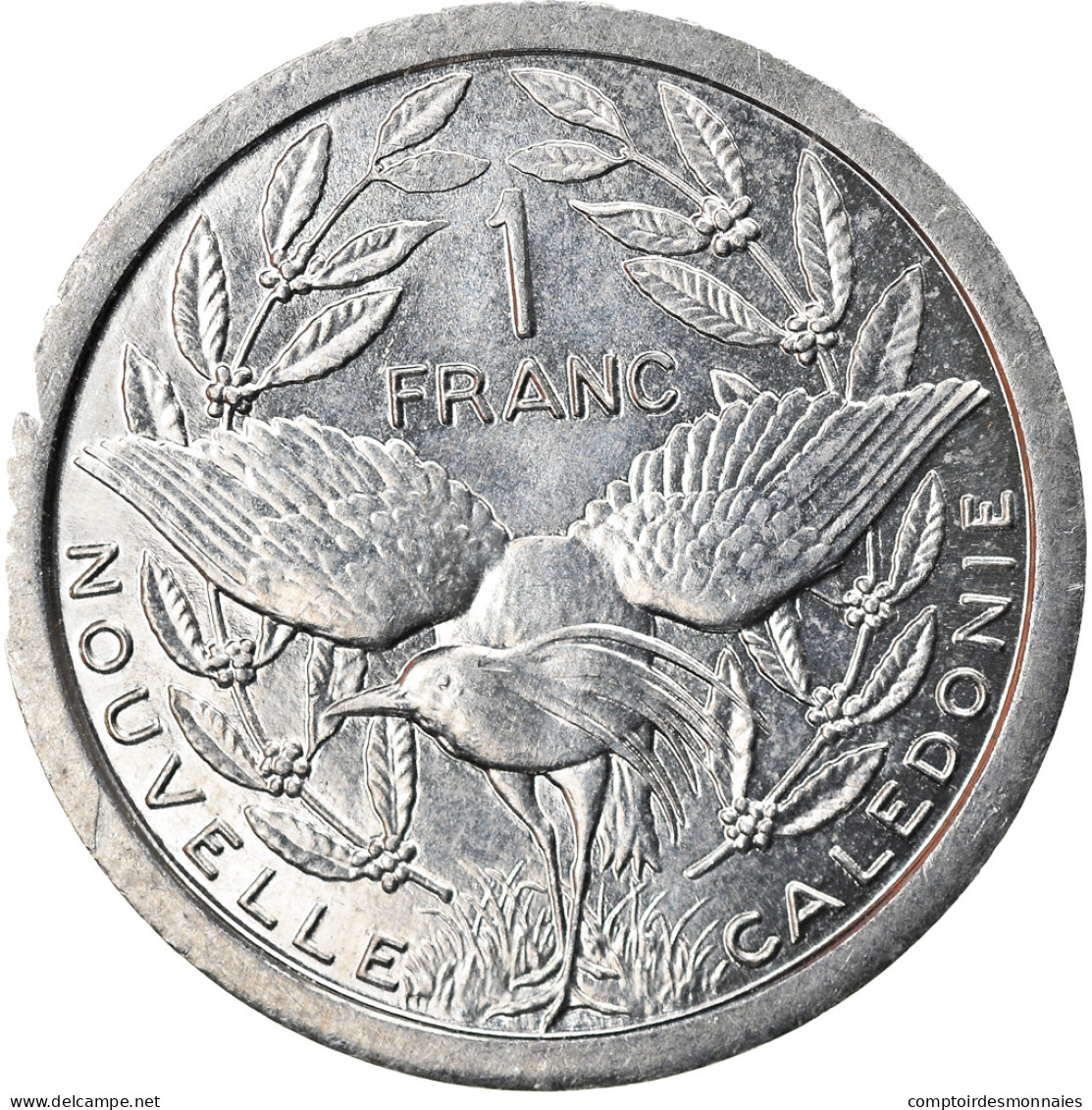 Monnaie, Nouvelle-Calédonie, Franc, 1989, Paris, SPL+, Aluminium, KM:10 - Neu-Kaledonien