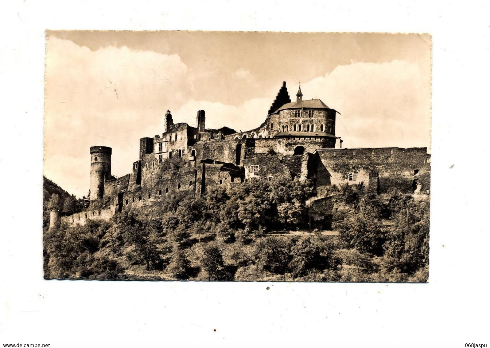 Carte Vianden Chateau Cachet Sur Reine - Vianden