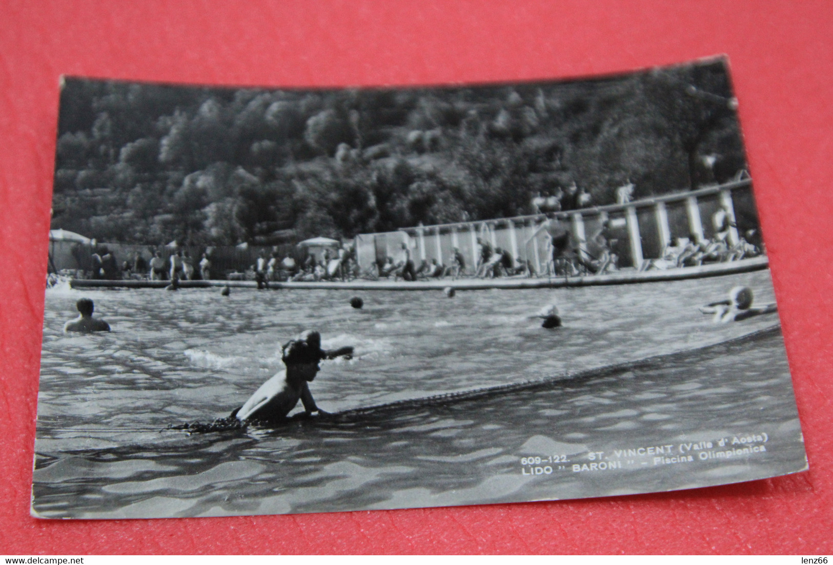 Aosta Saint Vincent Lido Baroni La Piscina 1955 - Sonstige & Ohne Zuordnung