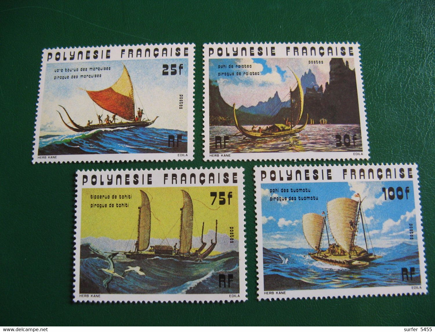 POLYNESIE YVERT POSTE ORDINAIRE N° 111/114 TIMBRES NEUFS** LUXE - MNH - COTE 23,80 EUROS - Unused Stamps