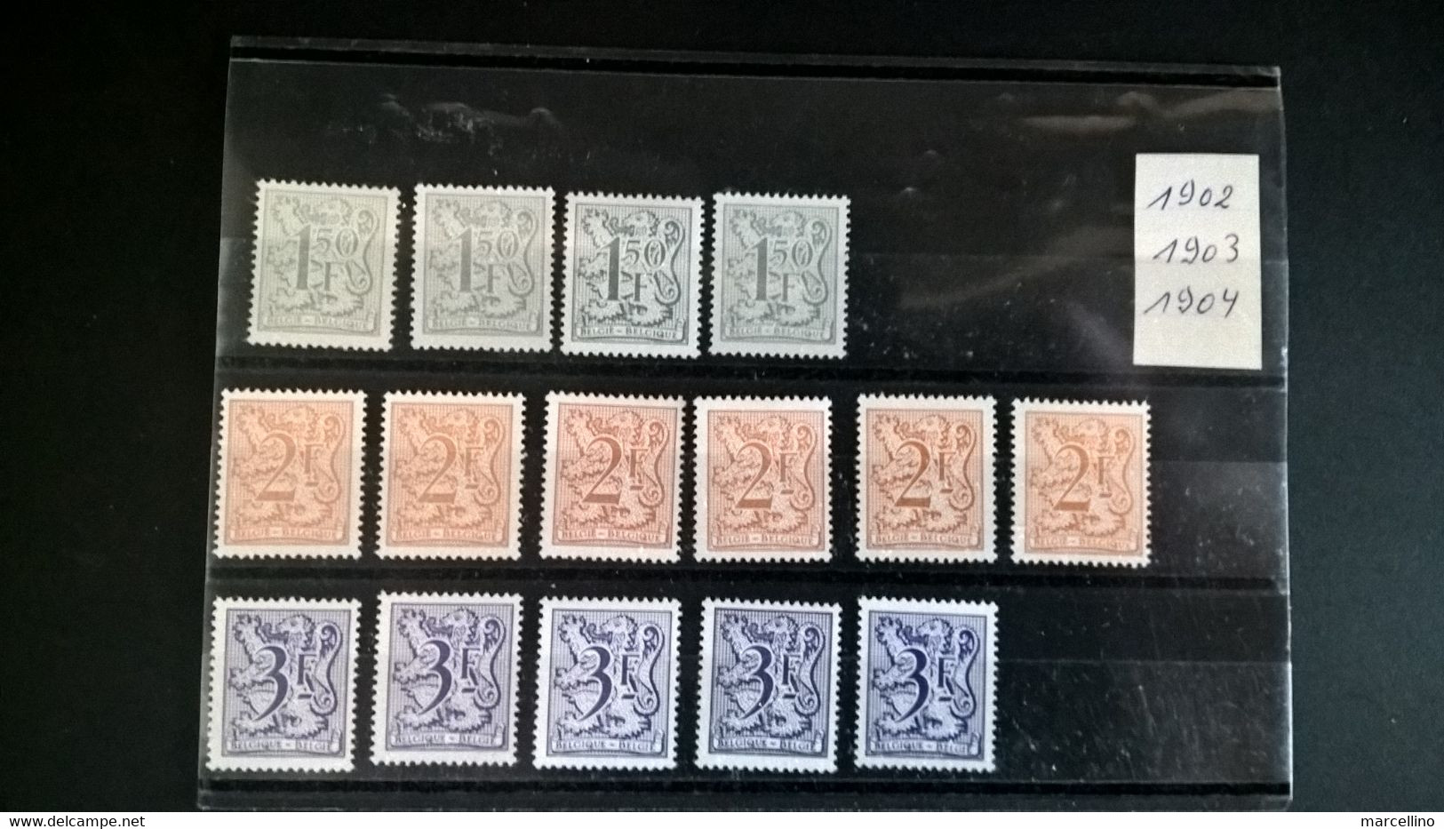 Lot Timbres Lion Et Banderole Neufs Sans Charnières Voir Scans Et Description SVP - Sobreimpresos 1967-85 (Leon Et Banderola)