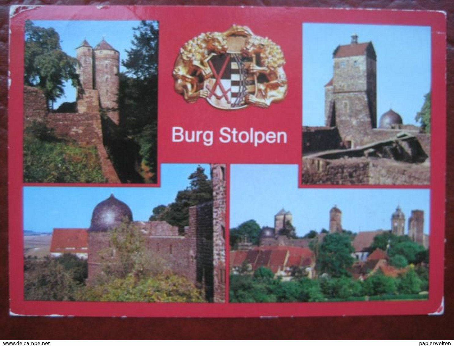 Stolpen (Sächsische Schweiz-Osterzgebirge) - Mehrbildkarte "Burg Stolpen" - Stolpen