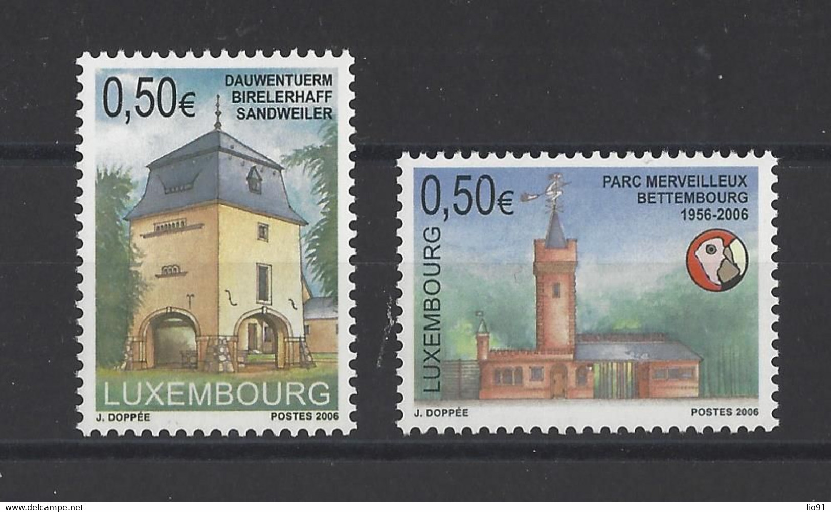 LUXEMBOURG.  YT  N° 1655/1656   Neuf **   2006 - Ungebraucht