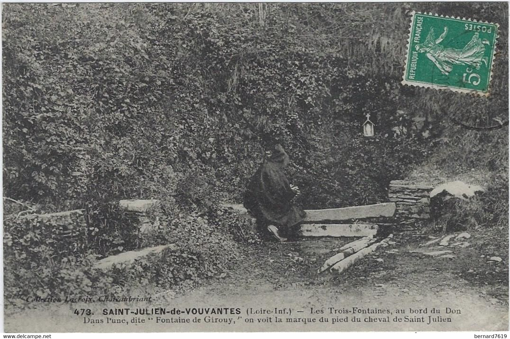 44  Saint Julien De  Vouvantes  -  Les Trois Fontaines Au Bord  Du Don - Saint Julien De Vouvantes