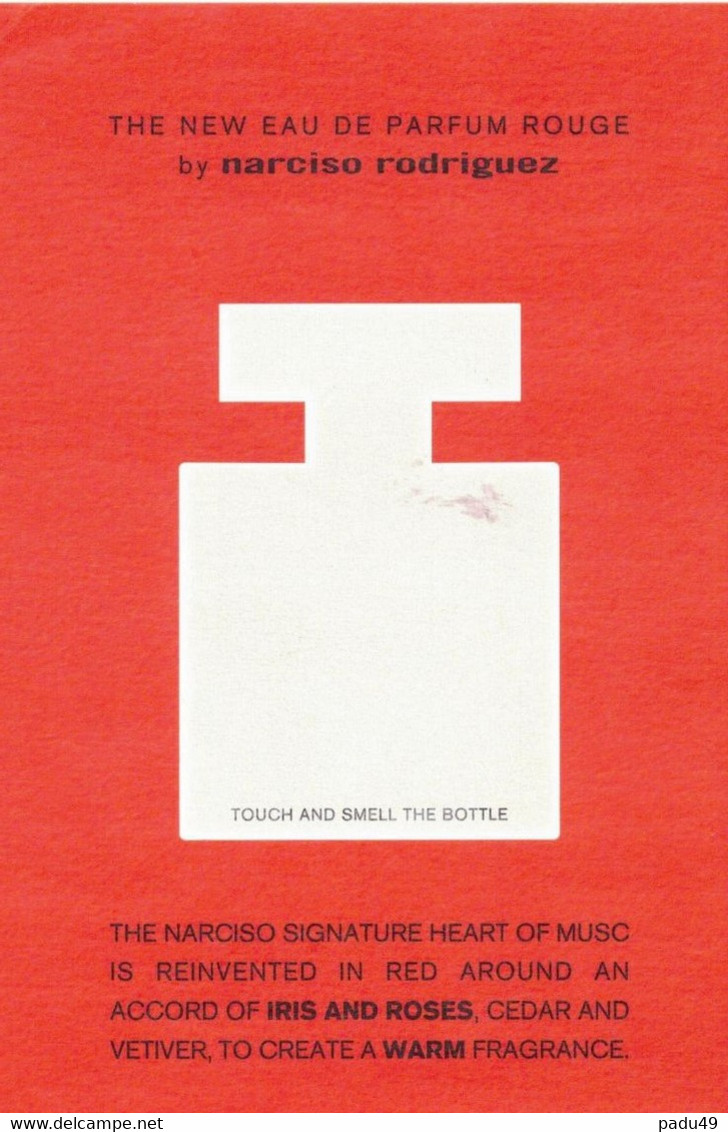 1 Carte   Parfum - Modernes (à Partir De 1961)