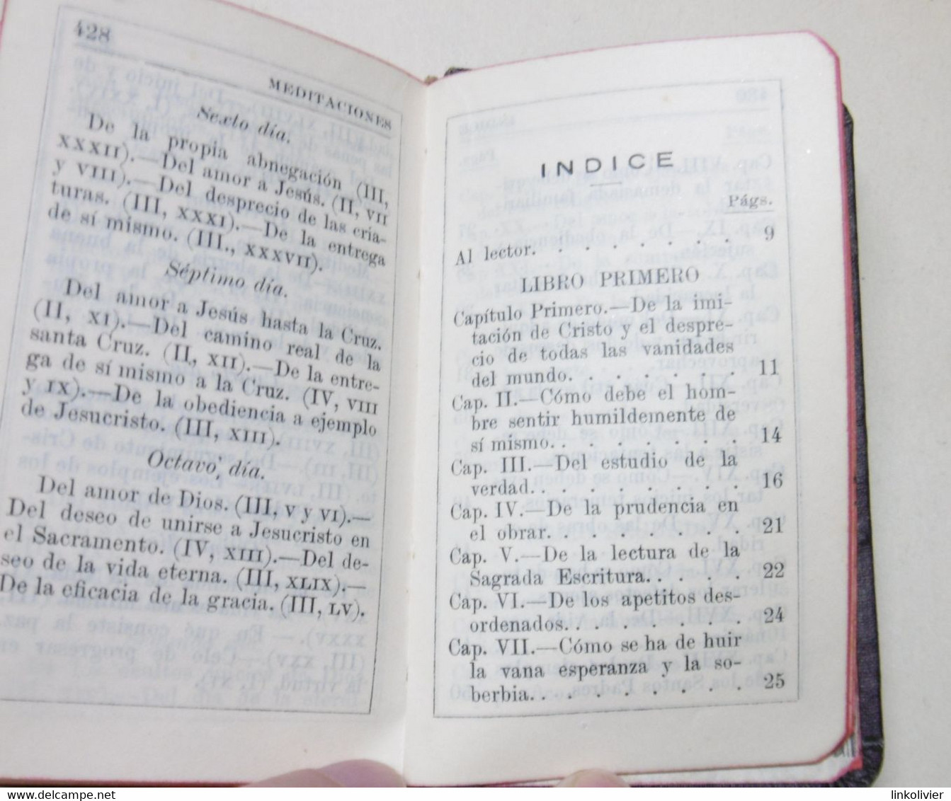 IMITACION DE CRISTO - Burgos El Monte Carmelo 1942