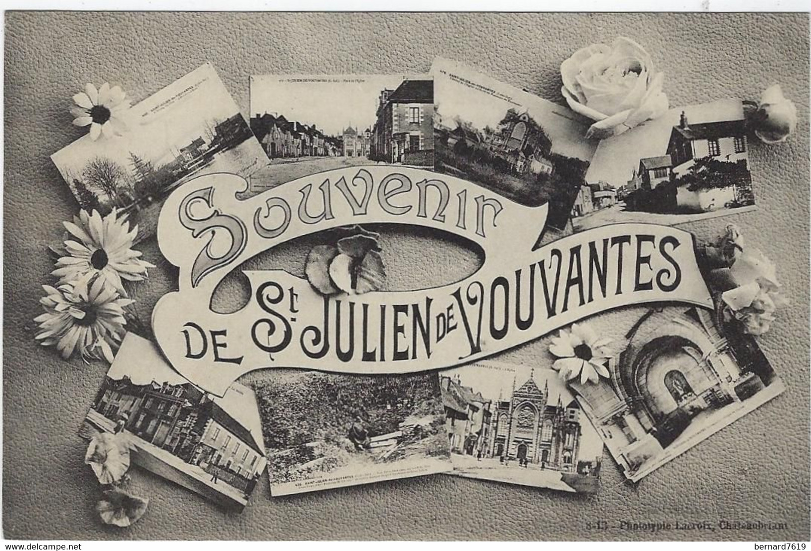 44  Saint Julien De  Vouvantes  - Vues Multiples - Souvenir - Saint Julien De Vouvantes