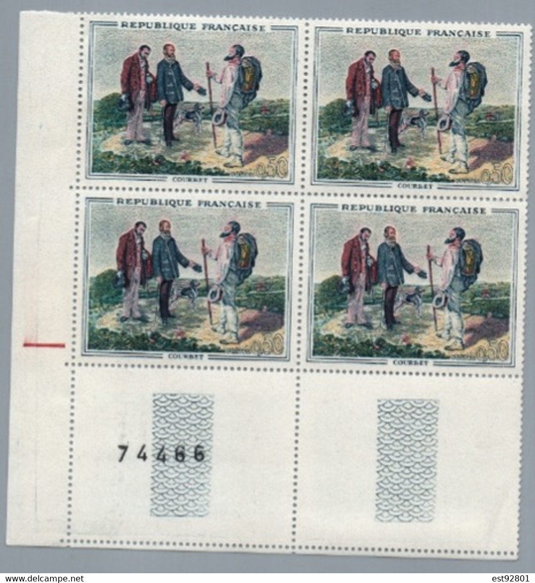 FRANCE 1962 - Yv 1363  - Bloc De 4 Neuf** - Unused Stamps
