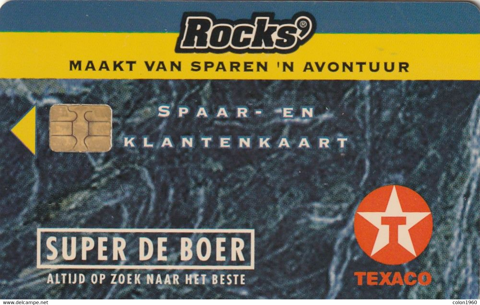 HOLANDA. ROCKS. PERSONAL. SUPER DE BOER. TEXACO. (223) - Non Classificati