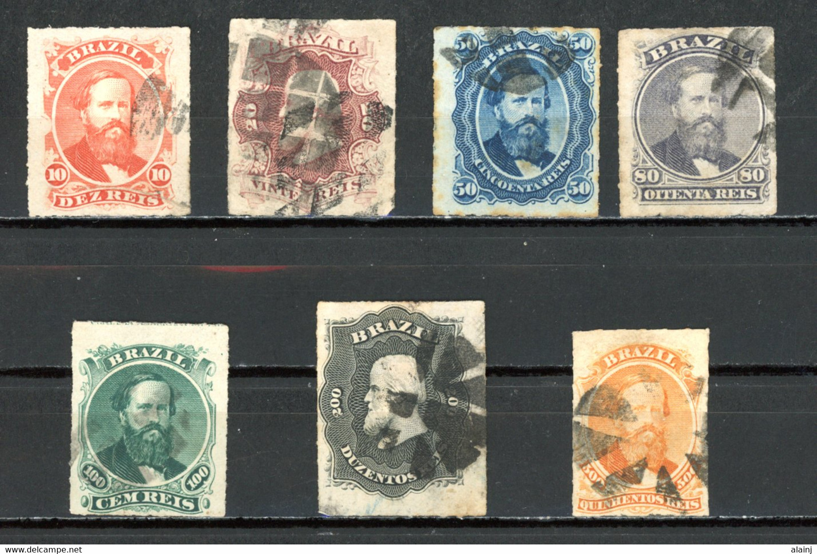 BRA   Y&T   30 - 36   Obl   ---   Cote : 170 Euros  --  Excellent état. - Prephilately