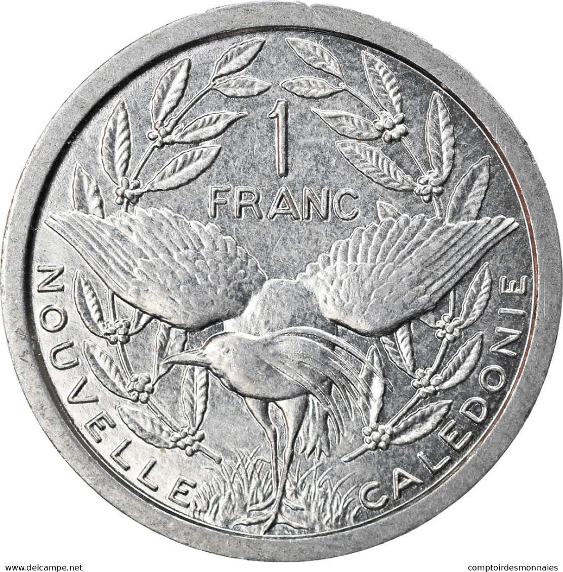 Monnaie, Nouvelle-Calédonie, Franc, 1988, Paris, SPL+, Aluminium, KM:10 - Nouvelle-Calédonie