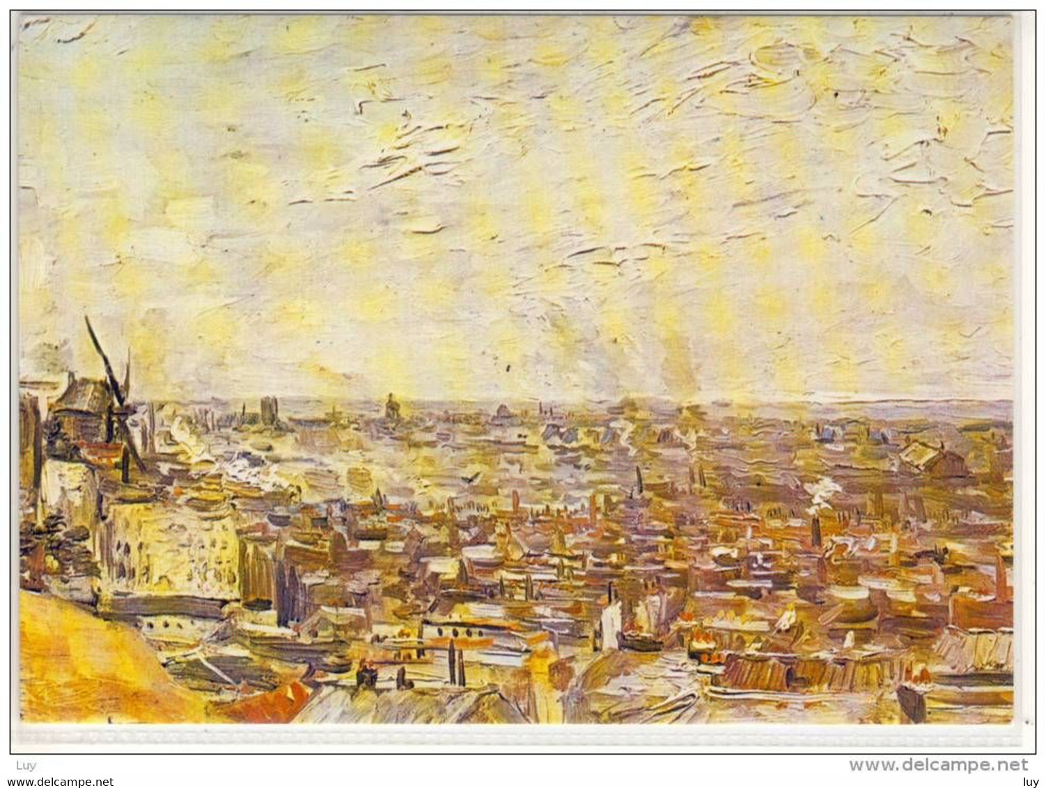 Art - VINCENT Van GOGH, Peinture, Painting - Ansicht Von Paris (peinture, 1886) - Van Gogh, Vincent
