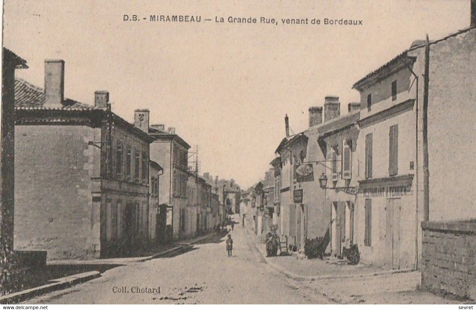 MIRAMBEAU. - La Grade Rue, Venant De Bordeaux - Mirambeau