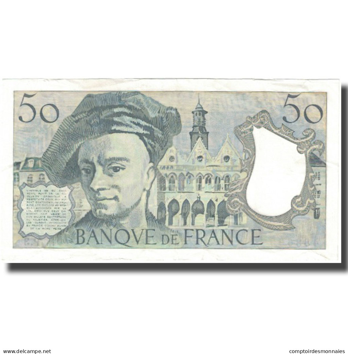 France, 50 Francs, Quentin De La Tour, 1976, SUP, Fayette:67.1, KM:152a - 50 F 1976-1992 ''quentin De La Tour''