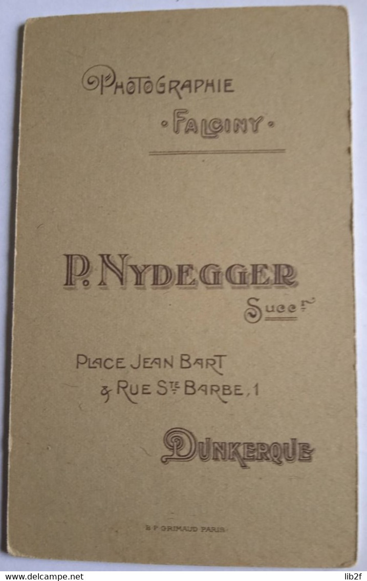 1914 Dunkerque Médecin Pharmacien Militaire Photo CDV Nydegger Tranchée Poilu 14 18 WW1 - Guerra, Militari