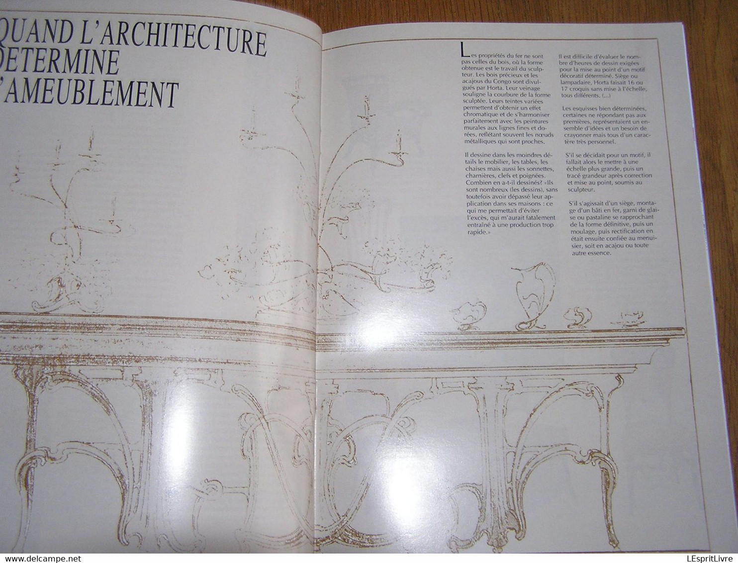 L' ART NOUVEAU A BRUXELLES  Victor Horta Parcours Artis Historia Régionalisme Belgique Architecture Art Déco Meuble