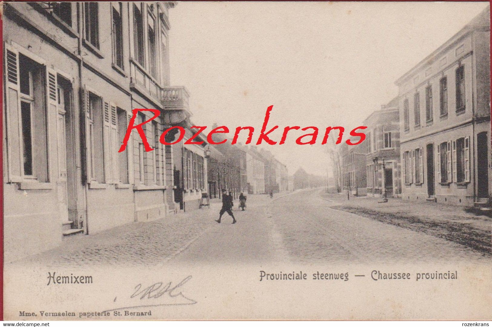 Hemiksem Hemixem Provinciale Steenweg 1905 - Hemiksem