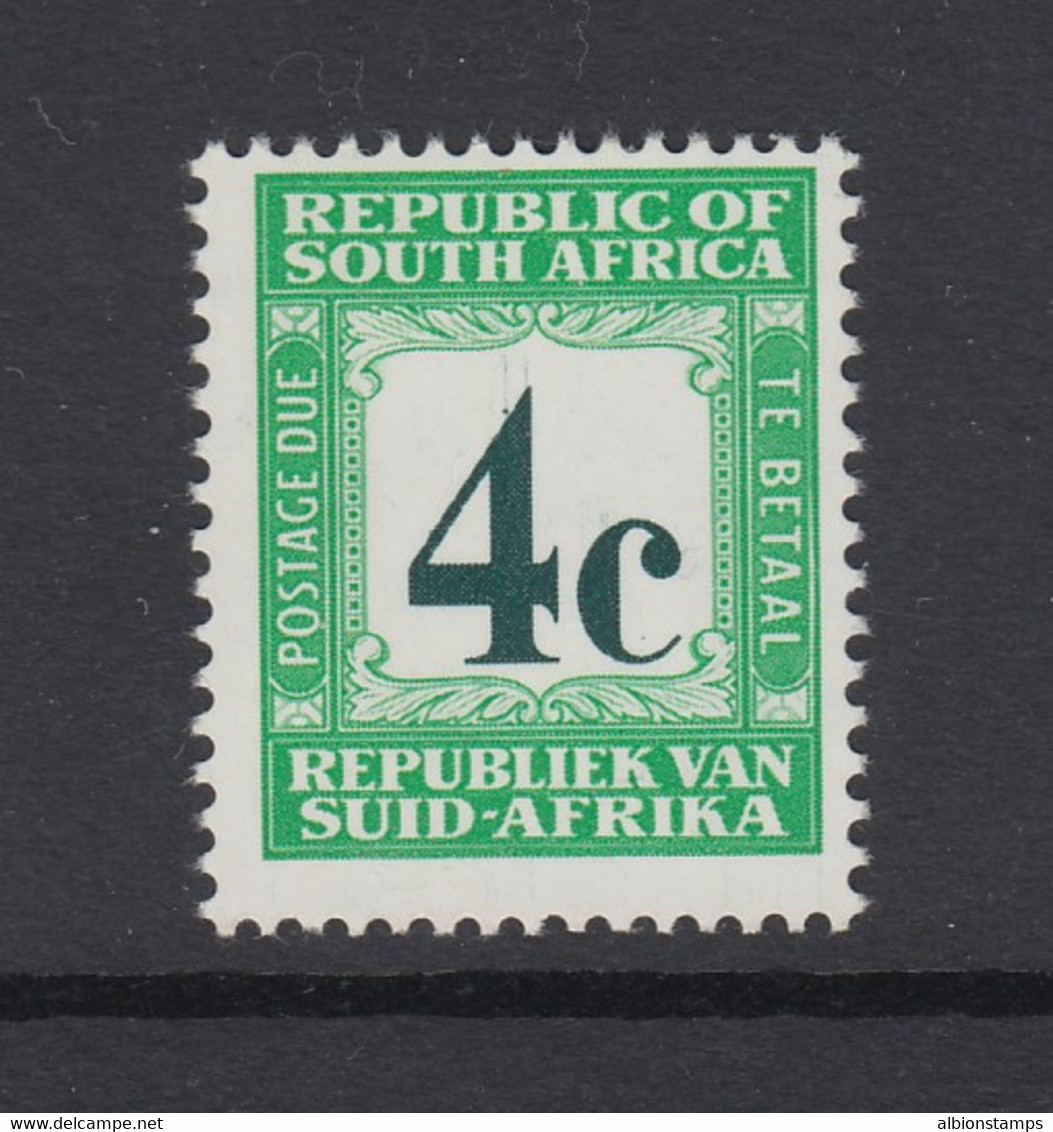 South Africa, Scott J69a (SG D64b), MLH - Impuestos