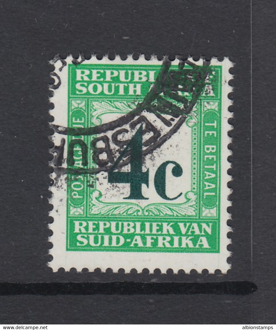 South Africa, Scott J69a (SG D64b), Used - Postage Due