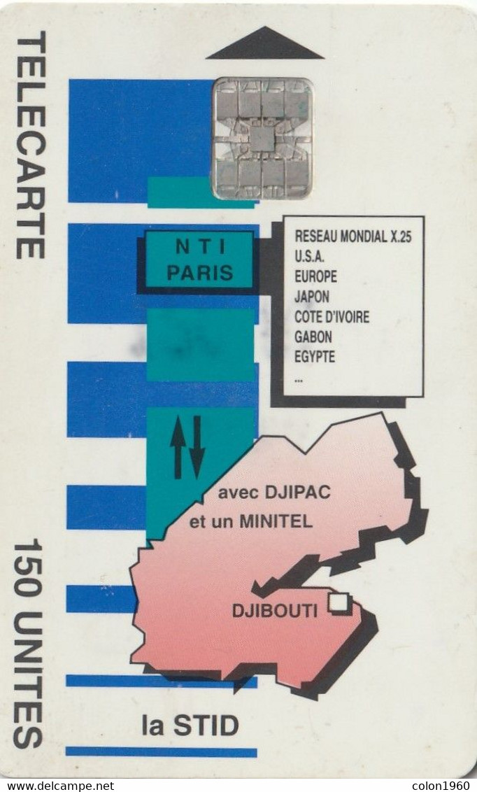 DJIBOUTI. La STID (matt And With Logo Moreno). 1994-09. 150U. Srl C49. DJI-23. (002) - Djibouti