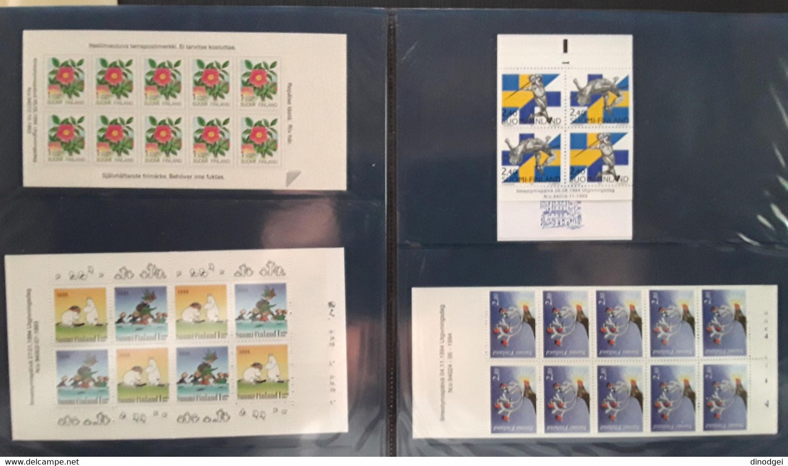 FINLANDIA - 1994 - " Raccolta Booklet Stamps 1994 "   N° 4 Raccolte Vedi Descrizione Completa MNH - Unused Stamps