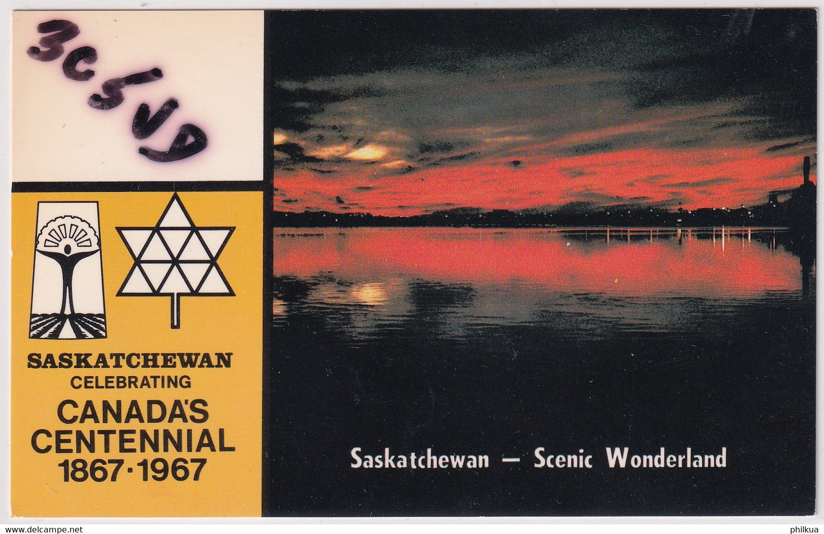 Kanada - Saskatchewan Celebrating - Canadas Centennial 1867-1967 - Scenic Wonderland - Sonstige & Ohne Zuordnung