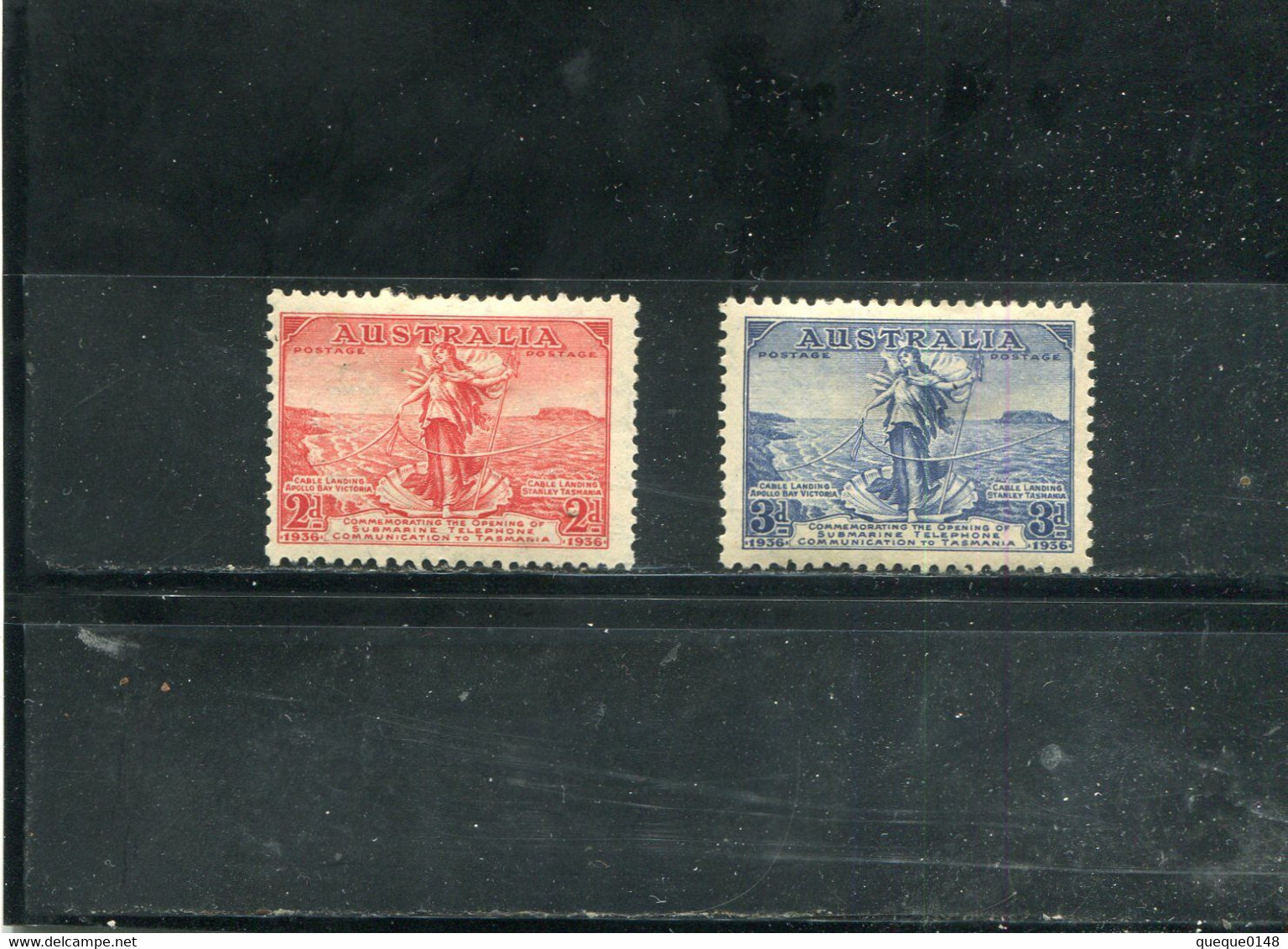 Australie 1936 Yt 105 106 * - Mint Stamps