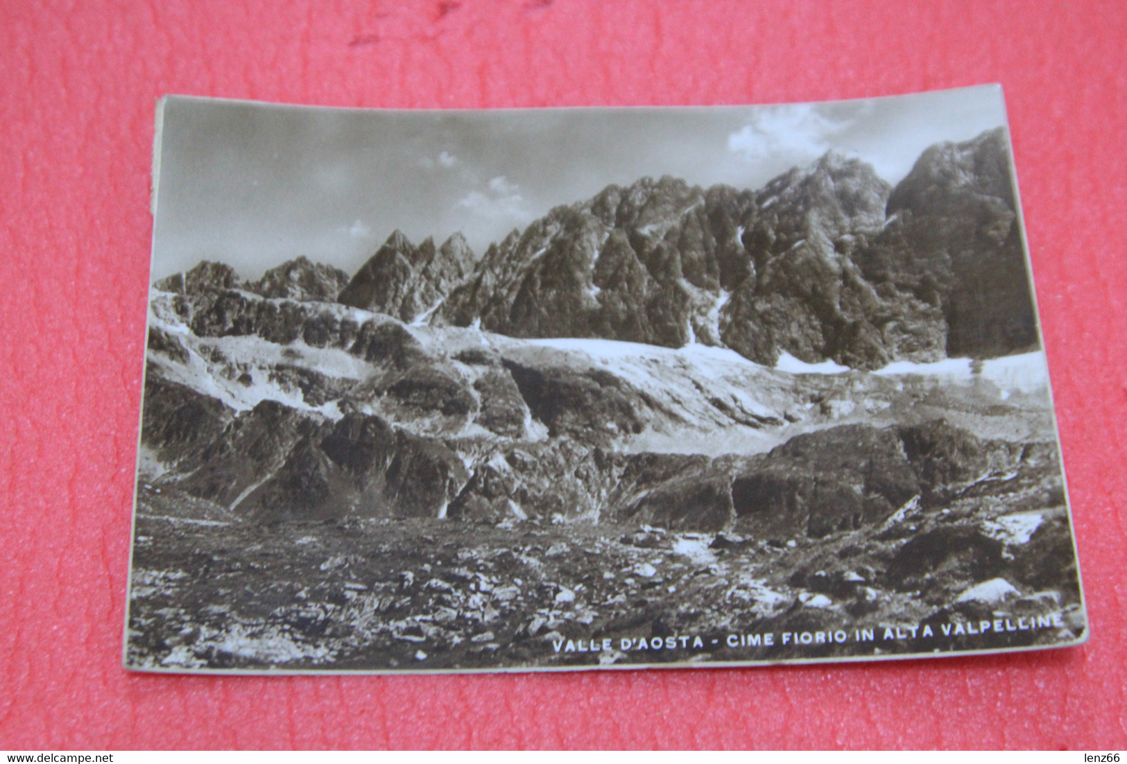 Aosta Alta Valpellina Le Cime Fiorio 1938 - Autres & Non Classés