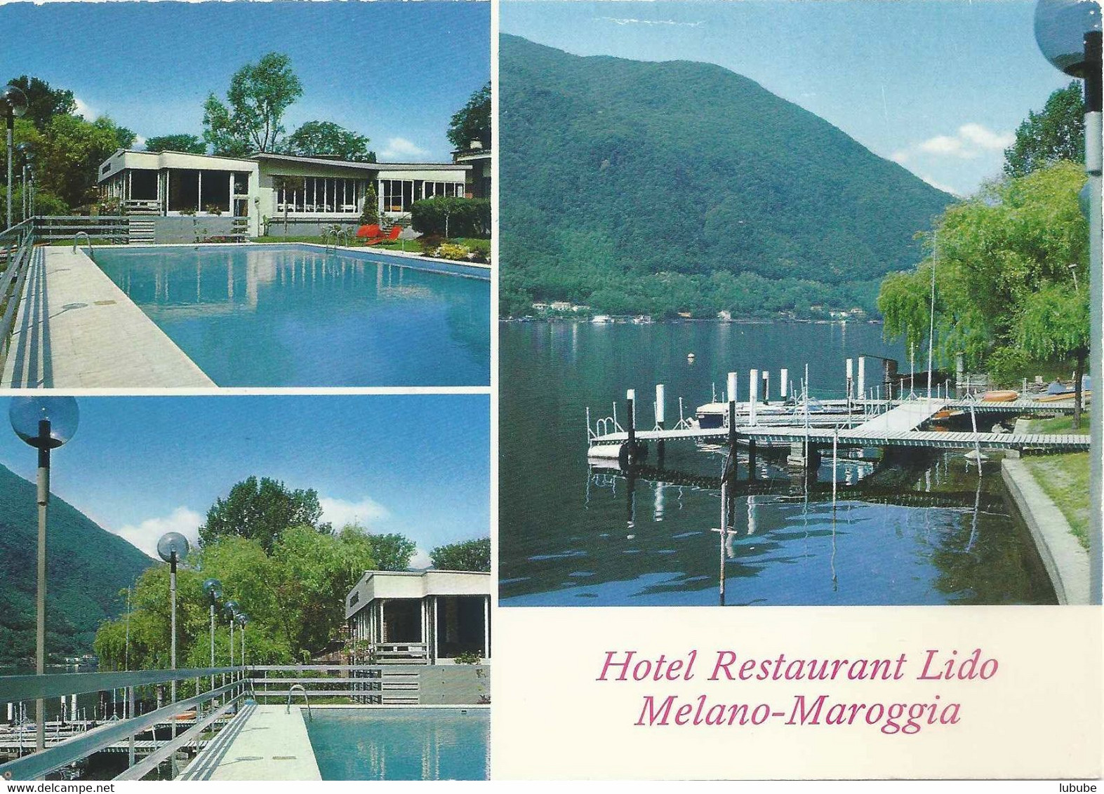 Melano / Maroggia -  Hotel Restaurant Lido        Ca. 1970 - Maroggia