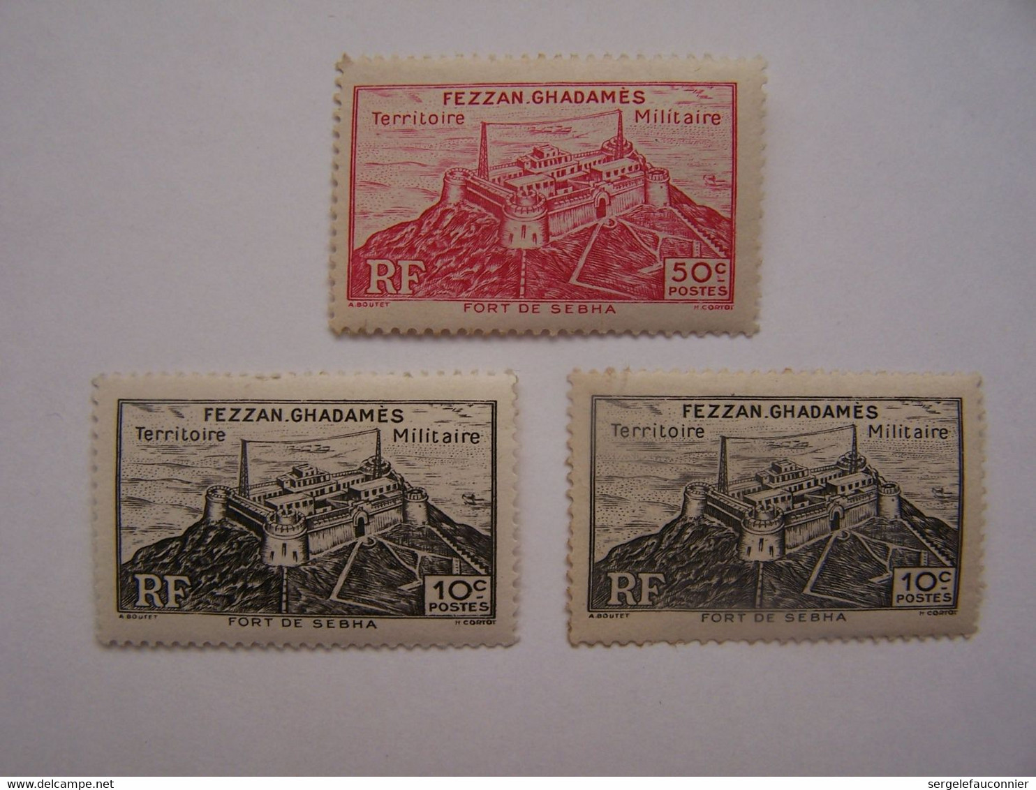 France Fezzan-Gadhamès Neufs - Unused Stamps