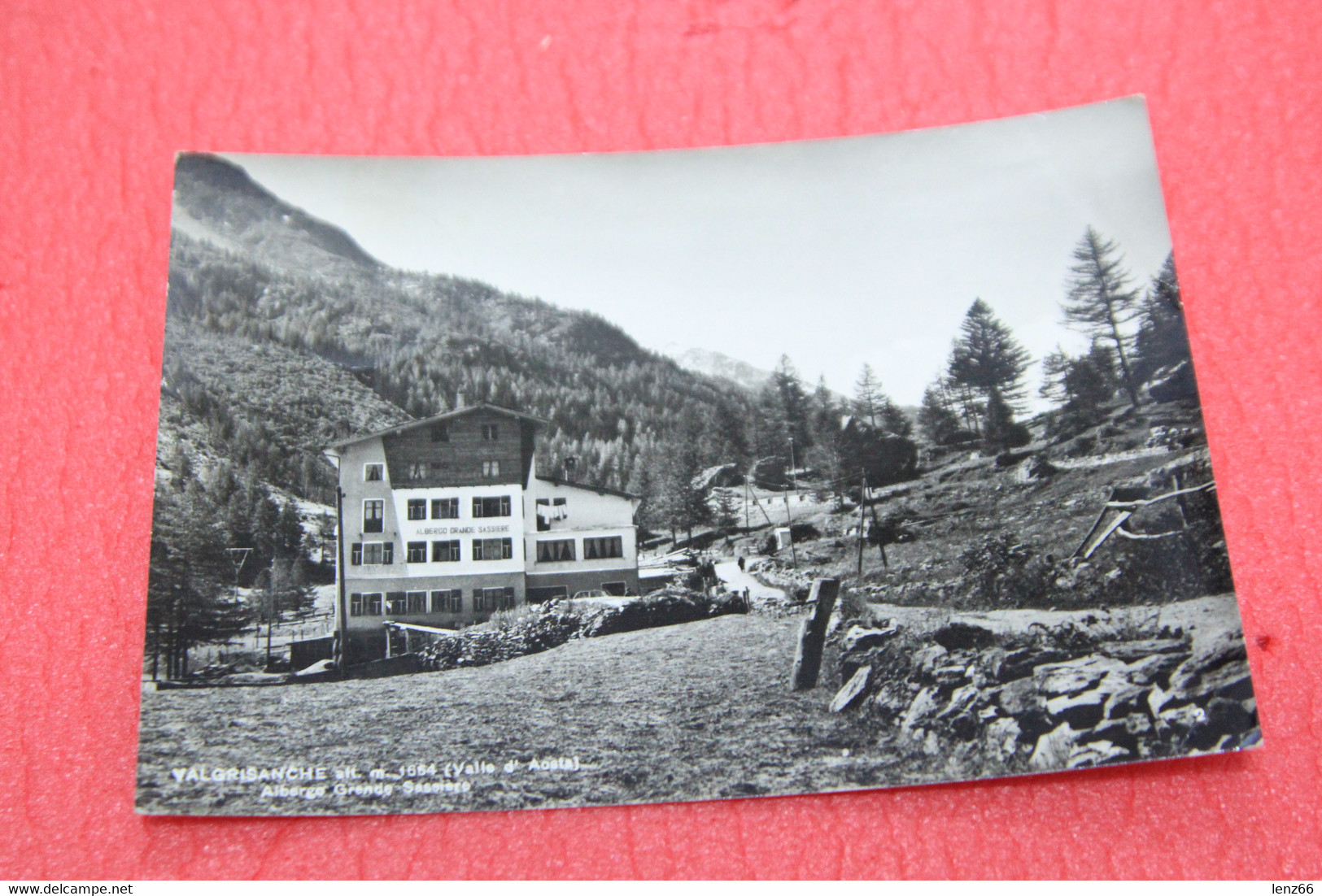 Aosta Valgrisanche Albergo Grande Sassiere 1964 - Autres & Non Classés